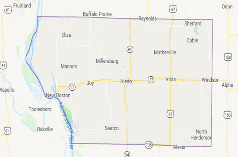 A map of the state of indiana with all its roads marked.