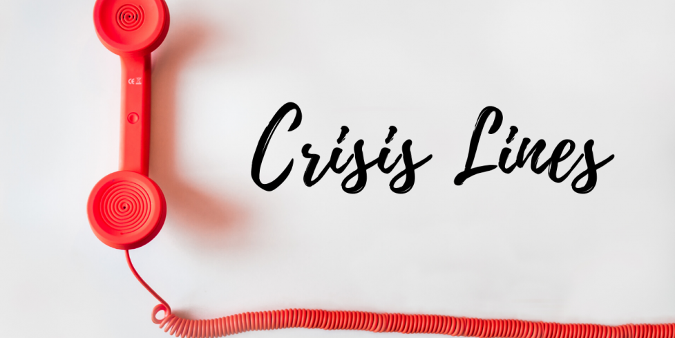 A red and white sign with the words " crisis leader ".